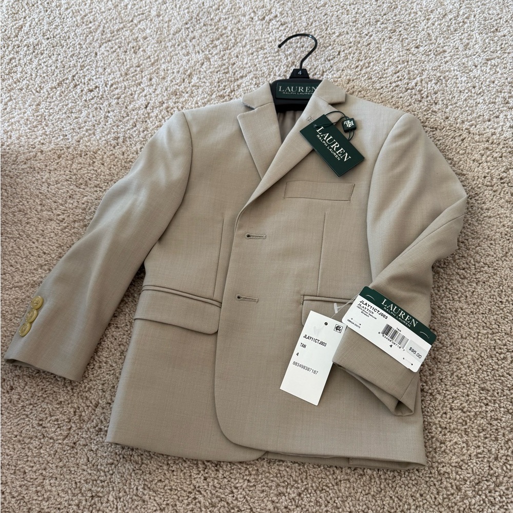 Boys 4t Ralph Lauren suit jacket NEW